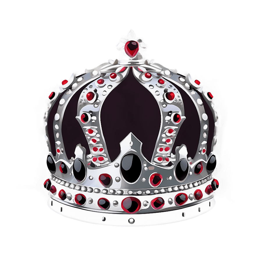 Queen Crown Silhouette Art PNG 70