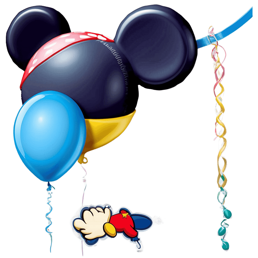 mickey balloon b