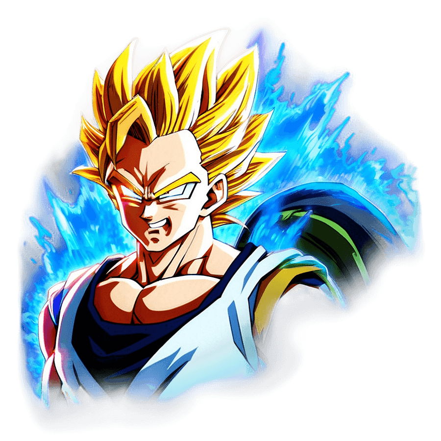 Super Saiyan Blue Gogeta PNG muj