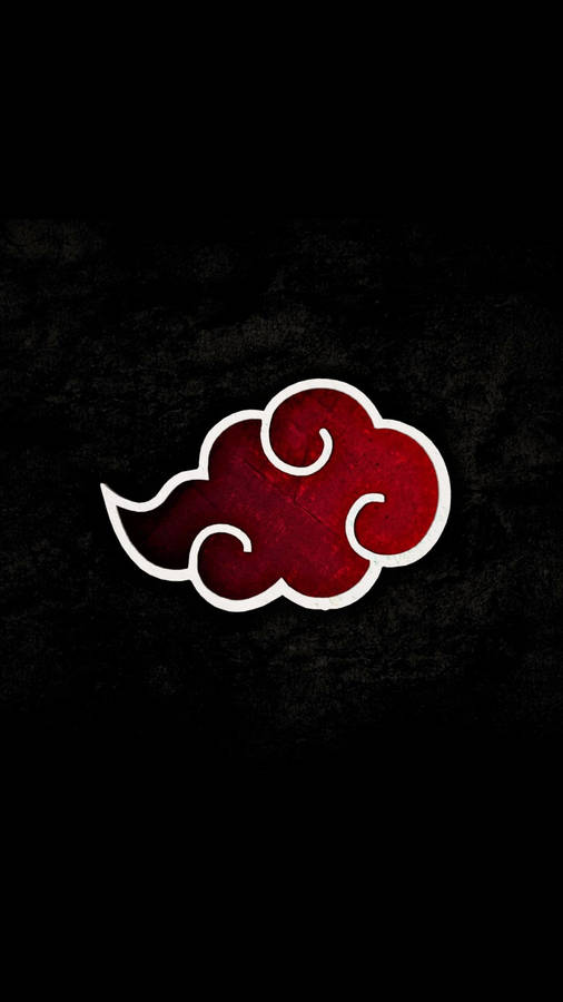 Download Akatsuki Logo Shaded Shinobi Cloud Wallpaper | Wallpapers.com