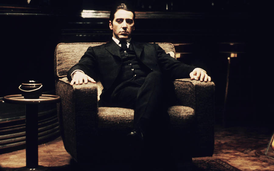 Download Al Pacino As Michael Corleone Wallpaper | Wallpapers.com