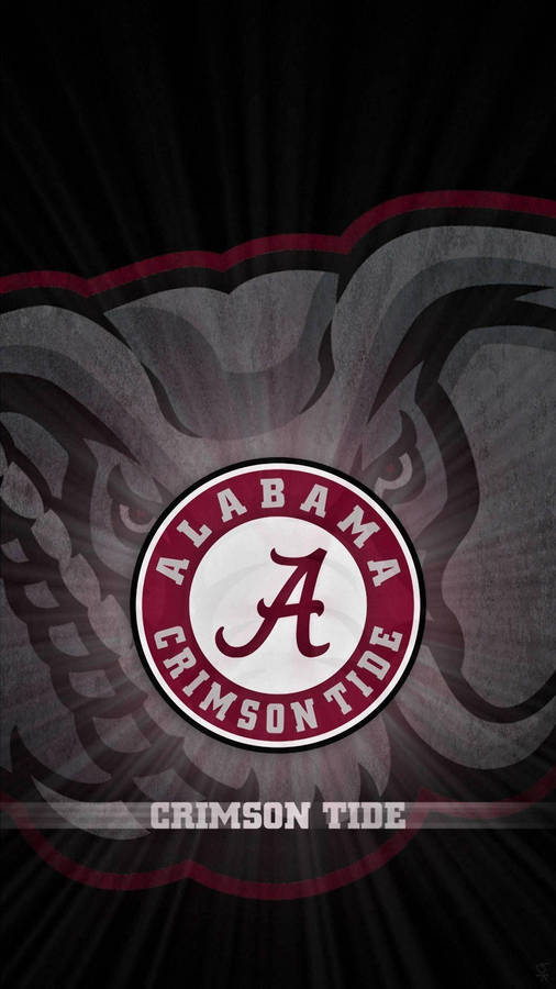 Download Alabama Crimson Tide Fierce Elephant Wallpaper | Wallpapers.com