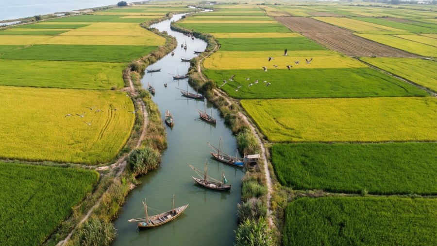 Albufera Risfält Bakgrundsbilder