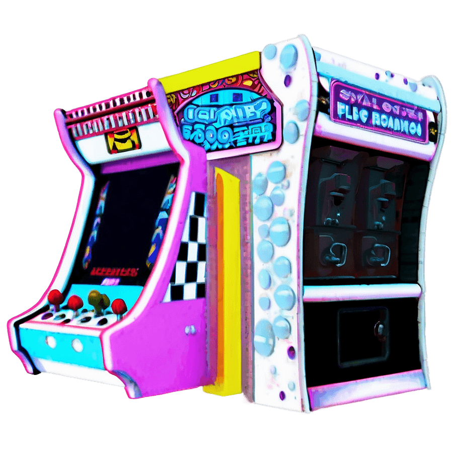 Animated Arcade Games PNG 06292024