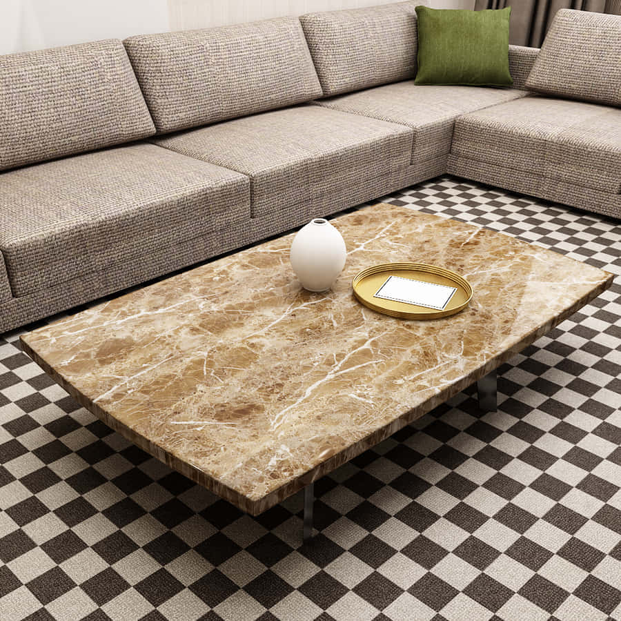 Brunmarmor 1050 x 1050 tapet
