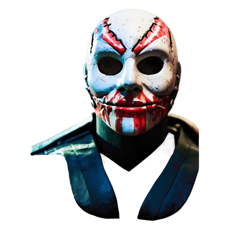 Frightening Purge Mask Pose PNG 22