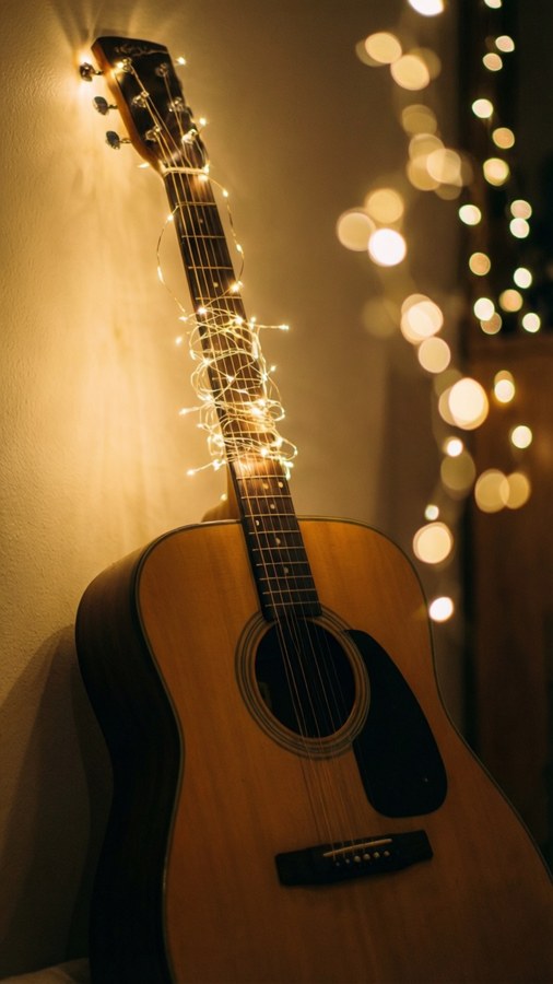 Älvjus Gitarr Bakgrundsbilder