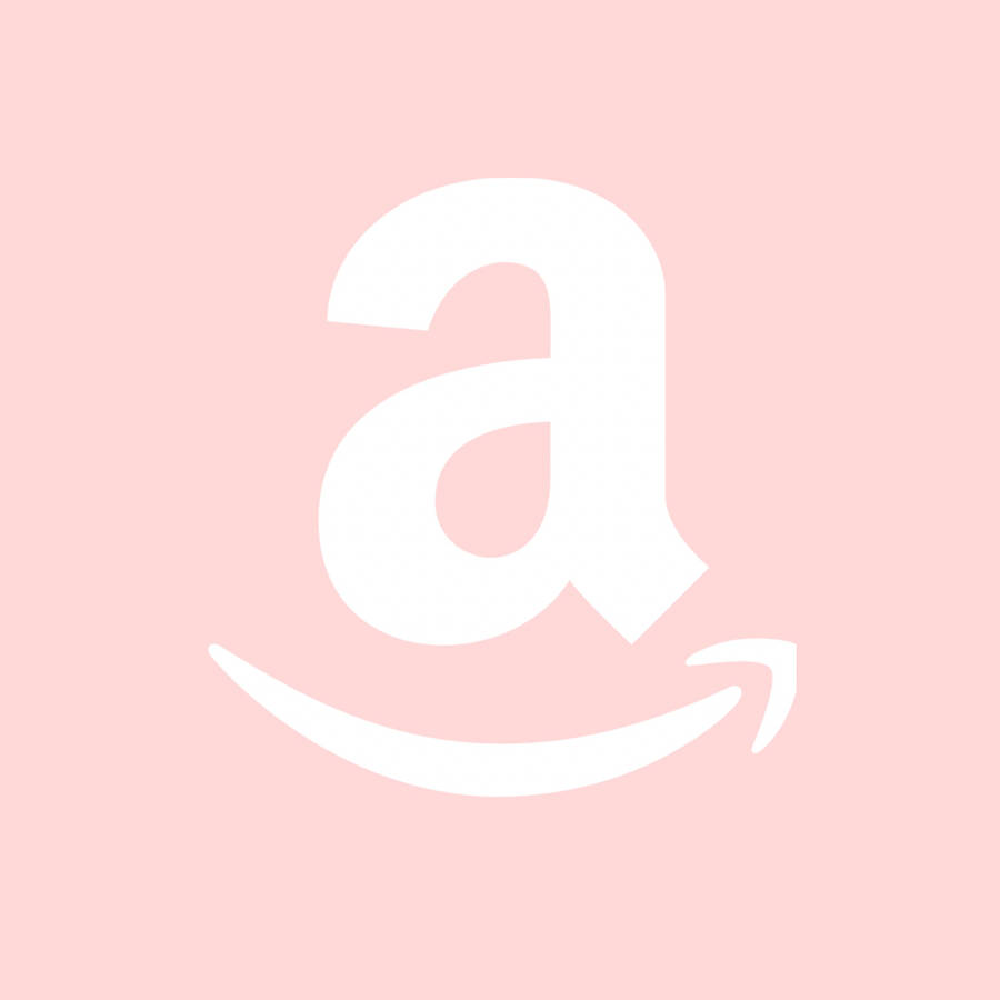Download Amazon Logo Pastel Pink Wallpaper Wallpapers Com