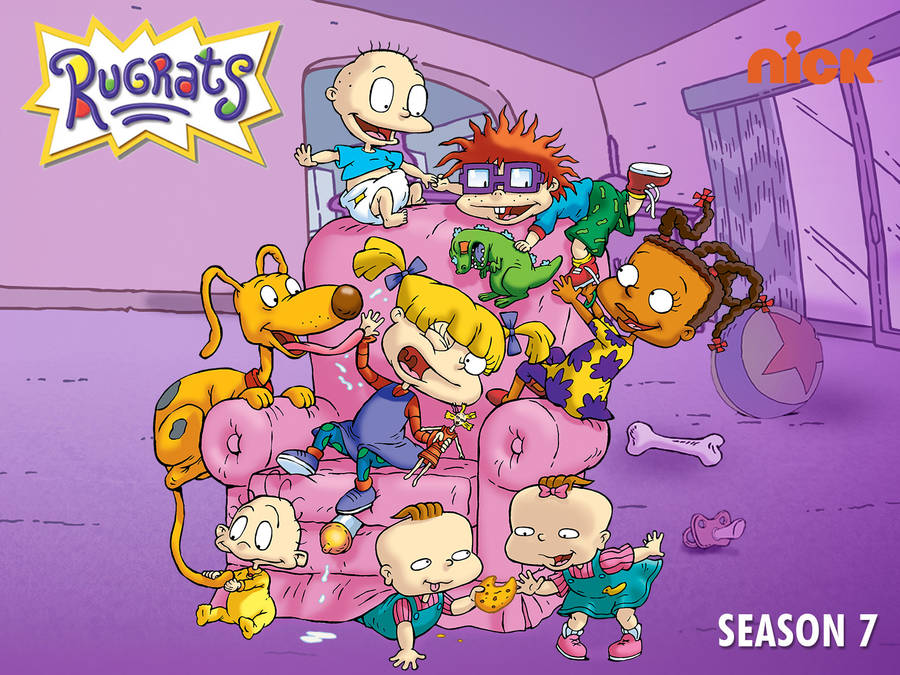 Download Angelica Pickles Rugrats Season 7 Wallpaper | Wallpapers.com