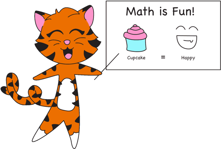 Animated Tiger Math Equation Fun