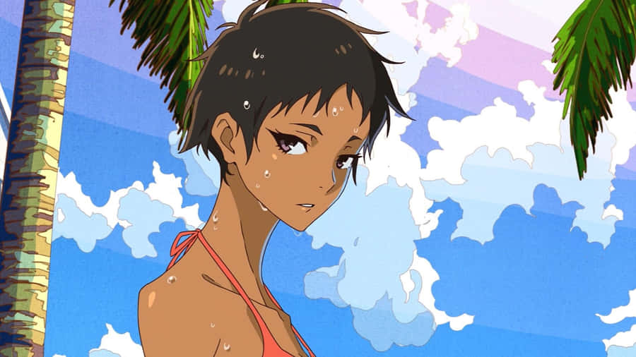 Anime Beachside Glance