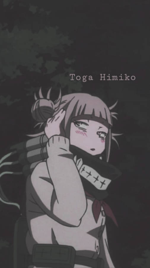 Download Anime Villain Himiko Toga Wallpaper | Wallpapers.com