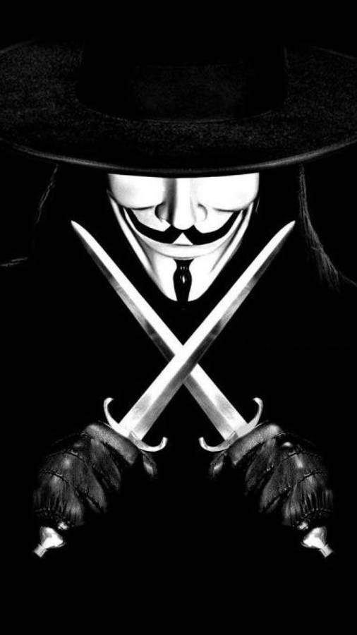 Download Anonymous V For Vendetta Wallpaper Wallpapers Com