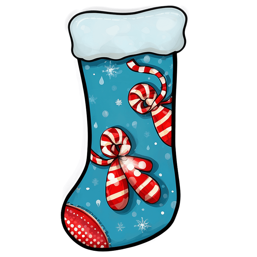 Winter Wonderland Stocking PNG oye30