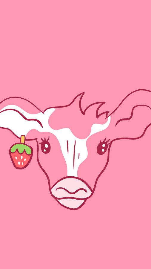 Anting-Anting Sapi Stroberi