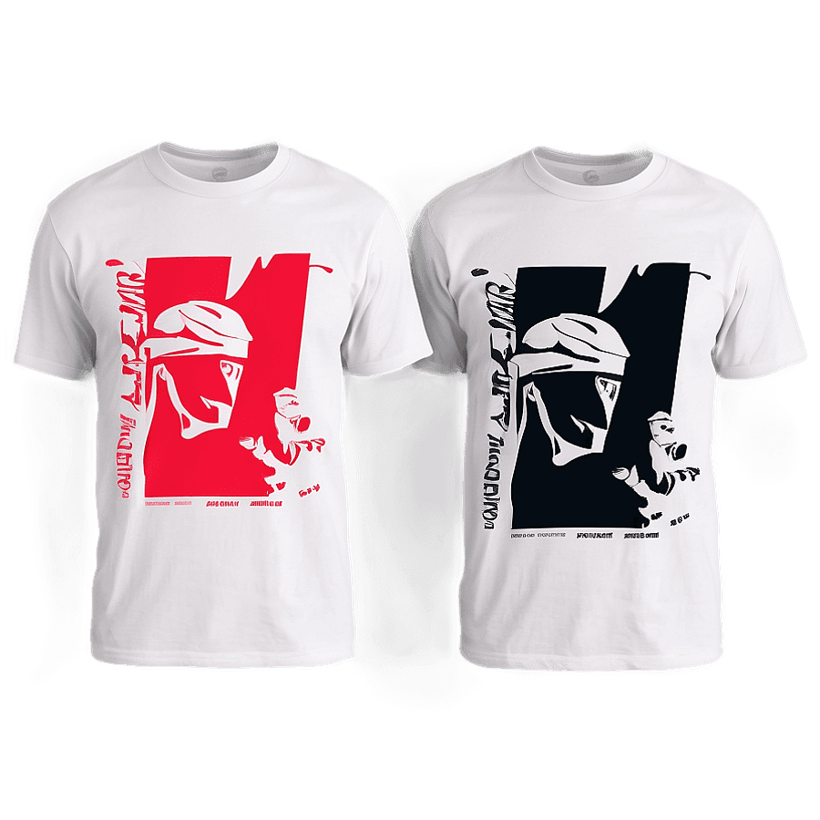 Minimalist Graphic Tees Design PNG 45