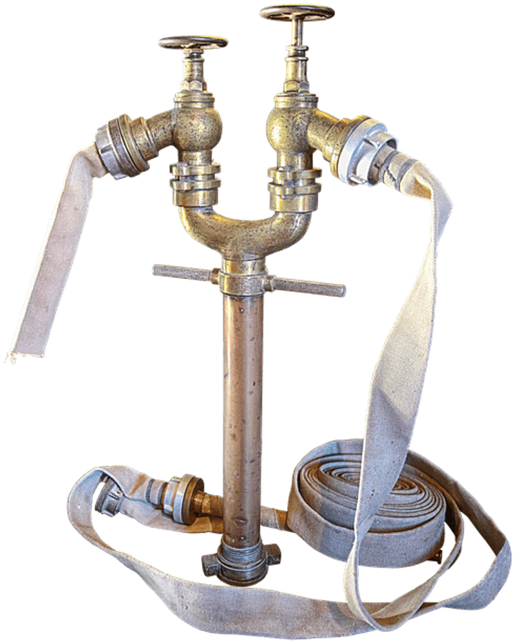 Vintage Copper Fire Hose Nozzle