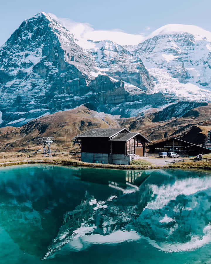 Ruhiger 4K Seeblick
