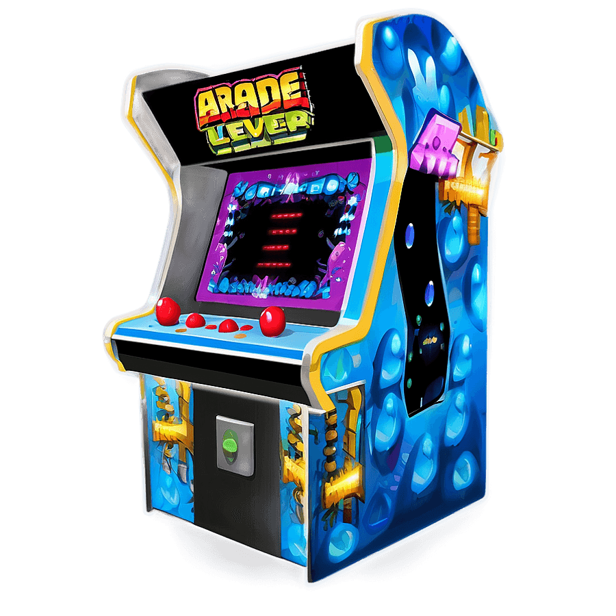 Arcade Game Level Design PNG hfa