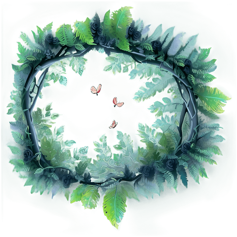 Enchanted Forest Canopy PNG mqq23