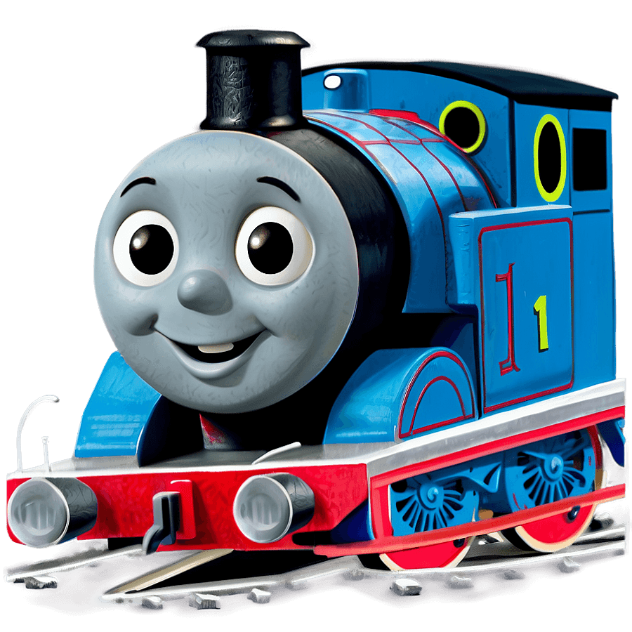 Fun Thomas the Tank Engine Art PNG 61