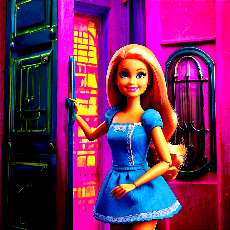 Barbie Movie Secret Door PNG xbu23