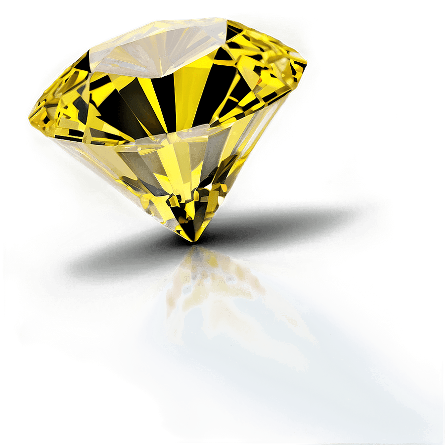 Yellow Diamond for Jewellery PNG aod