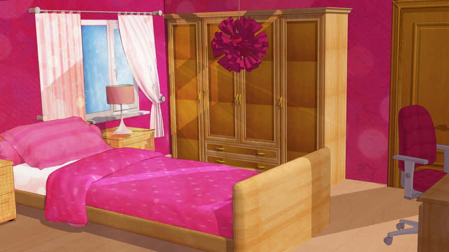 AnimeSchlafzimmer Hintergrund