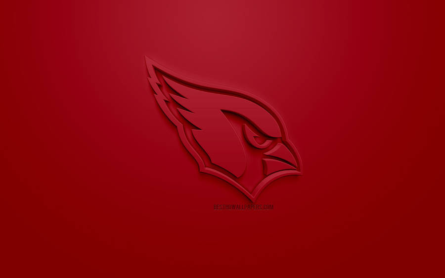 Arizona Cardinals All Red Logo wallpaper