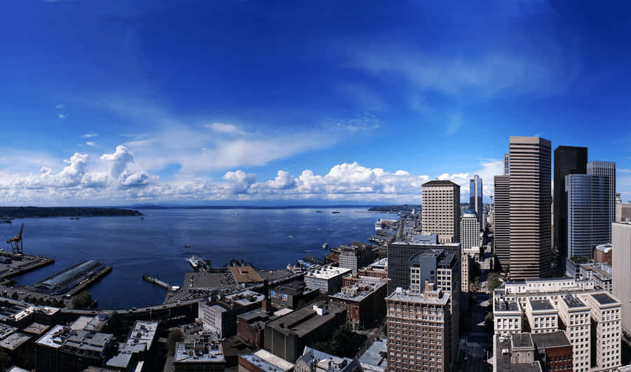 Papelde parede do monitor Elliot Bay 2440x1440.