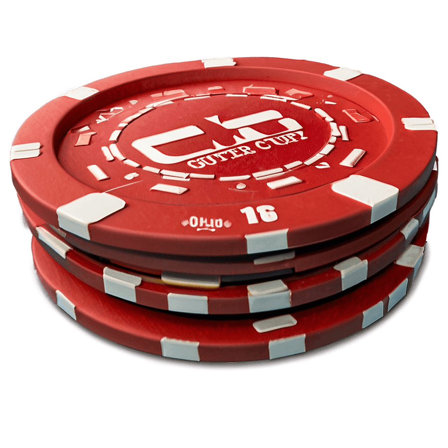 Poker Chip Top View PNG lcc