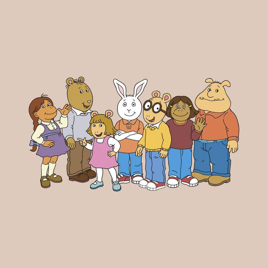 Download Arthur Tv Series Characters Wallpaper | Wallpapers.com