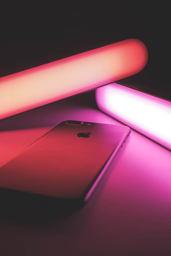 Download Artistic Fluorescent Purple Iphone Wallpaper | Wallpapers.com