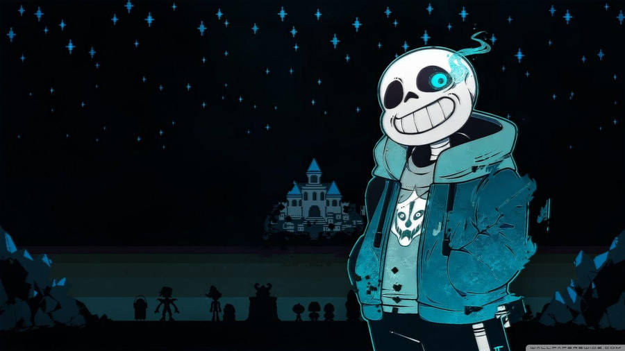 Download Artwork Undertale Sans Hd Wallpaper Wallpapers Com