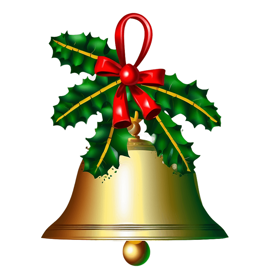 Bell Ornament PNG 05252024