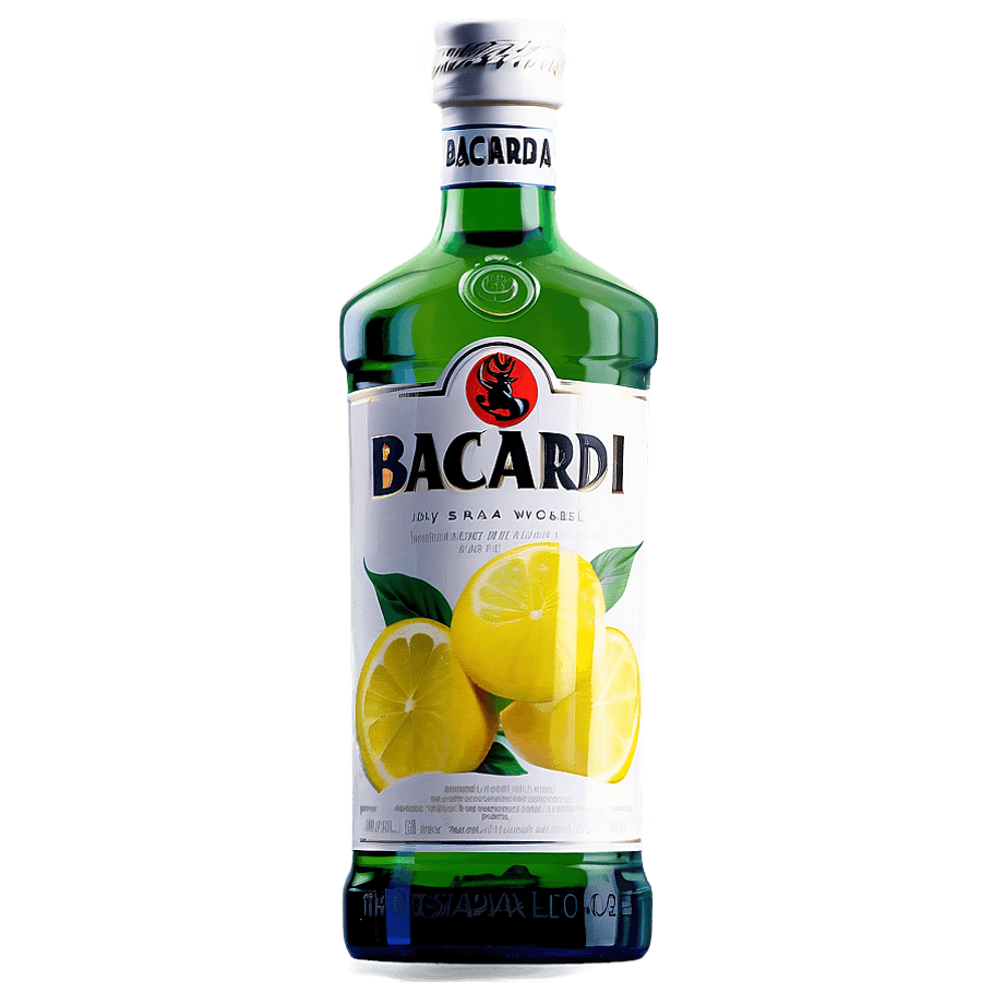 Bacardi Limon PNG 80