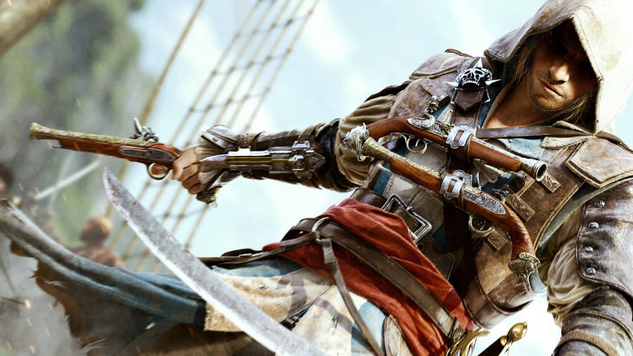 Download Assassin's Creed Black Flag Medieval Assassin Wallpaper ...