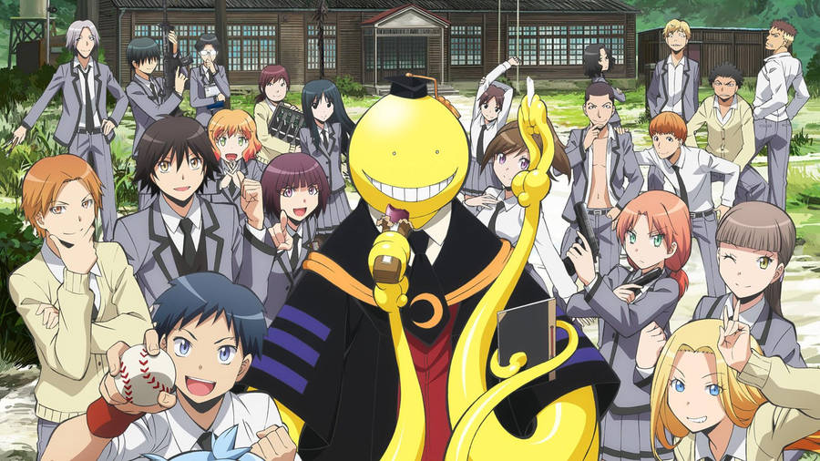 Download Assassination Classroom Wallpaper HD Group Picture Wallpaper
