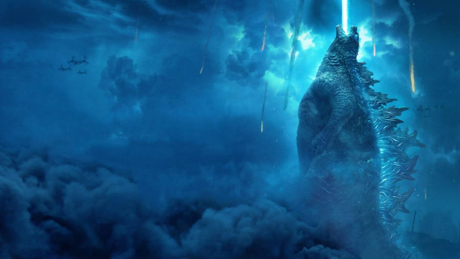 Download Atomic Breath Of Godzilla King Of The Monsters Hd Wallpaper