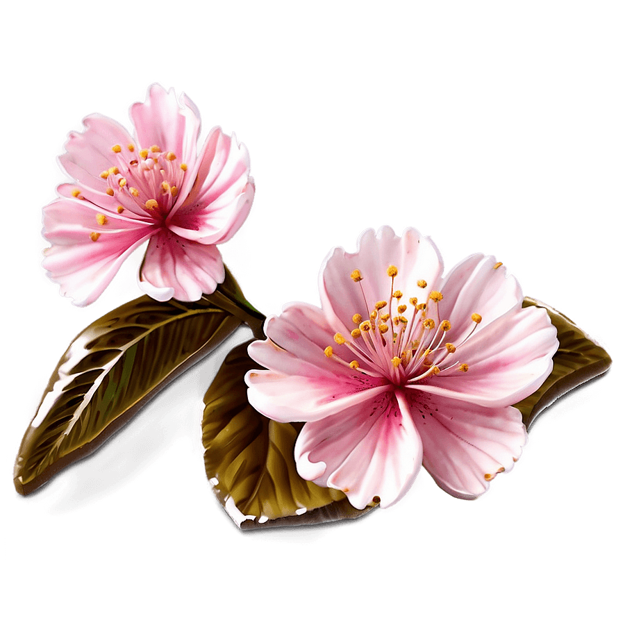 Sakura and Butterfly PNG 49