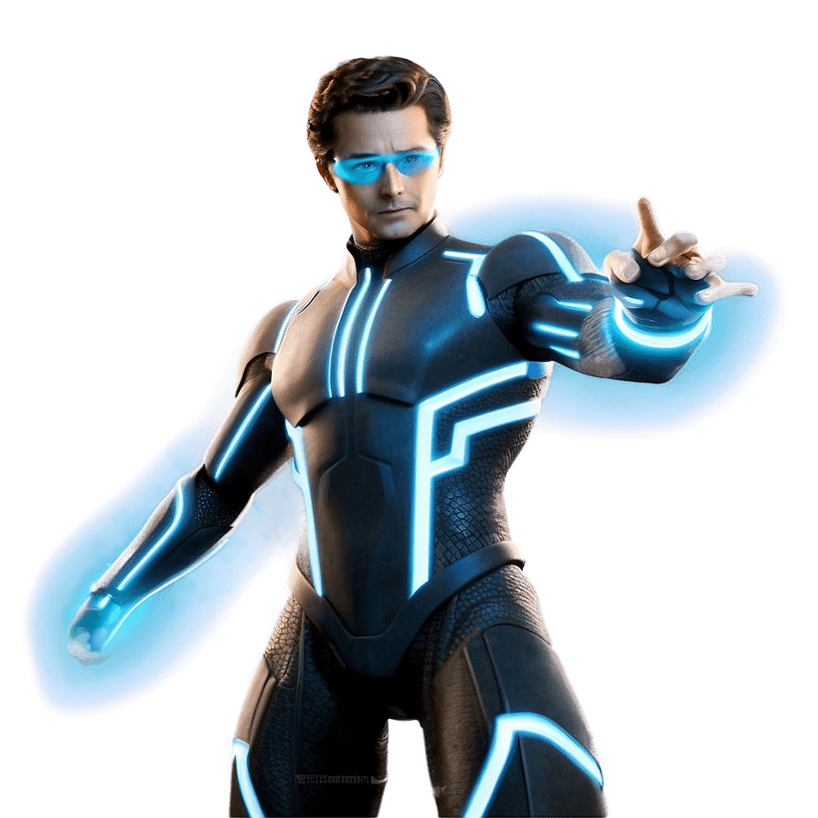 Tron Character Art PNG ppr