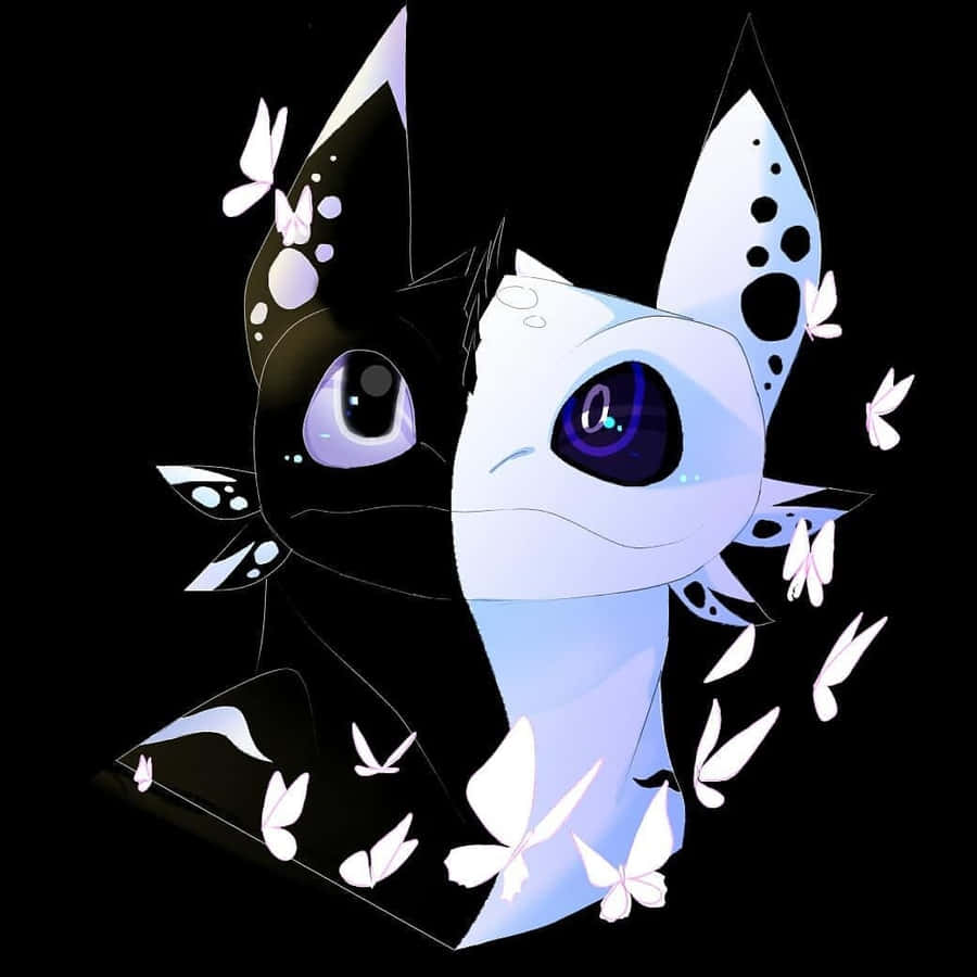Adorabiledrago Kawaii in azione.