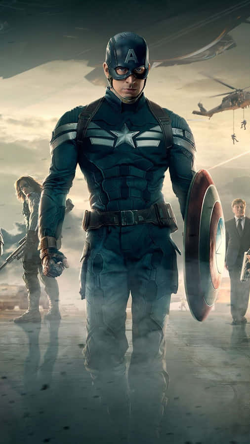 CaptainAmerica tager kampen op imod Android-verdenen.