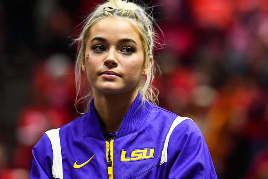 Sguardo Concentrato della Ginnastica LSU