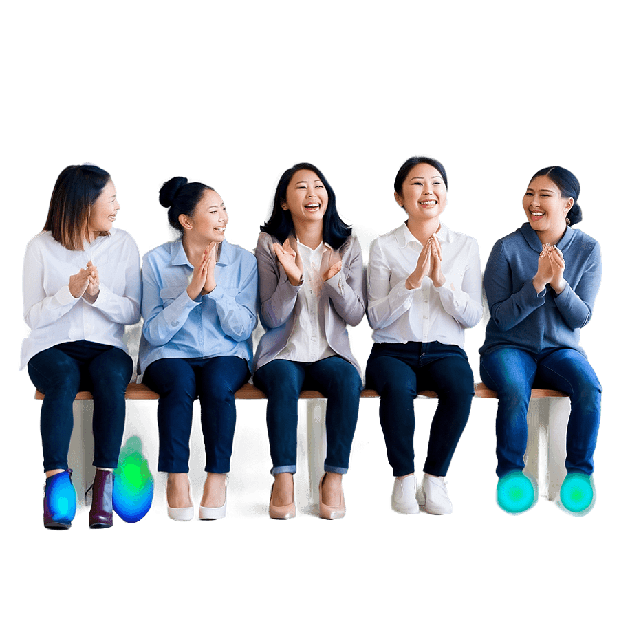 Crowd Laughing Applause PNG itx87