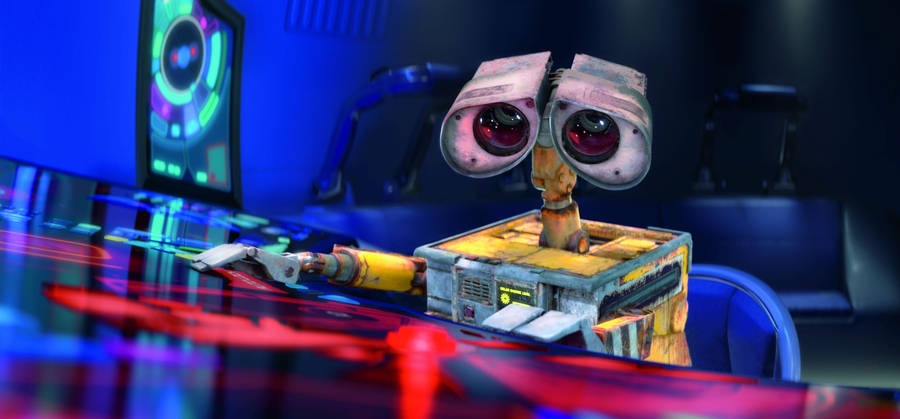 Download Axiom Computer Wall E Wallpaper | Wallpapers.com