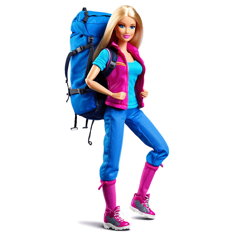 Barbie Doll in Hiking Gear PNG 43