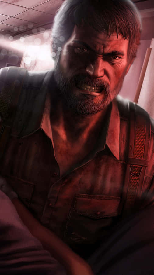 The Last of Us Intensivt Karakter Kunstverk