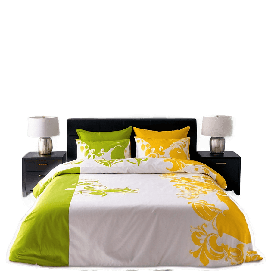 Bright Colored Bed Sheets PNG ofc67