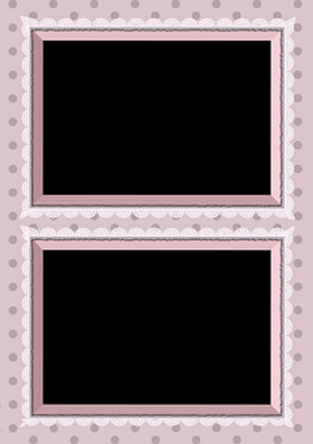 Vintage Styled Empty Frames
